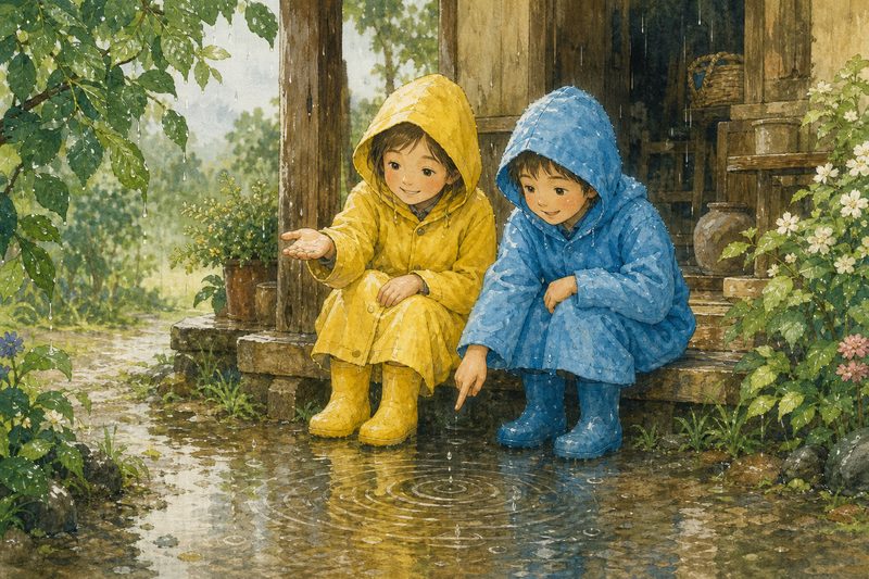 Заклички и стихи про дождь