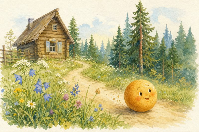 Раскрытая книга сказок, из страниц растёт лес