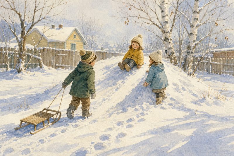 Стихи про зиму и снег для детей