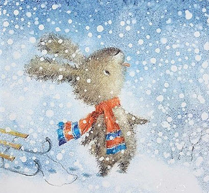 Illustration Leonid Gore Bunny